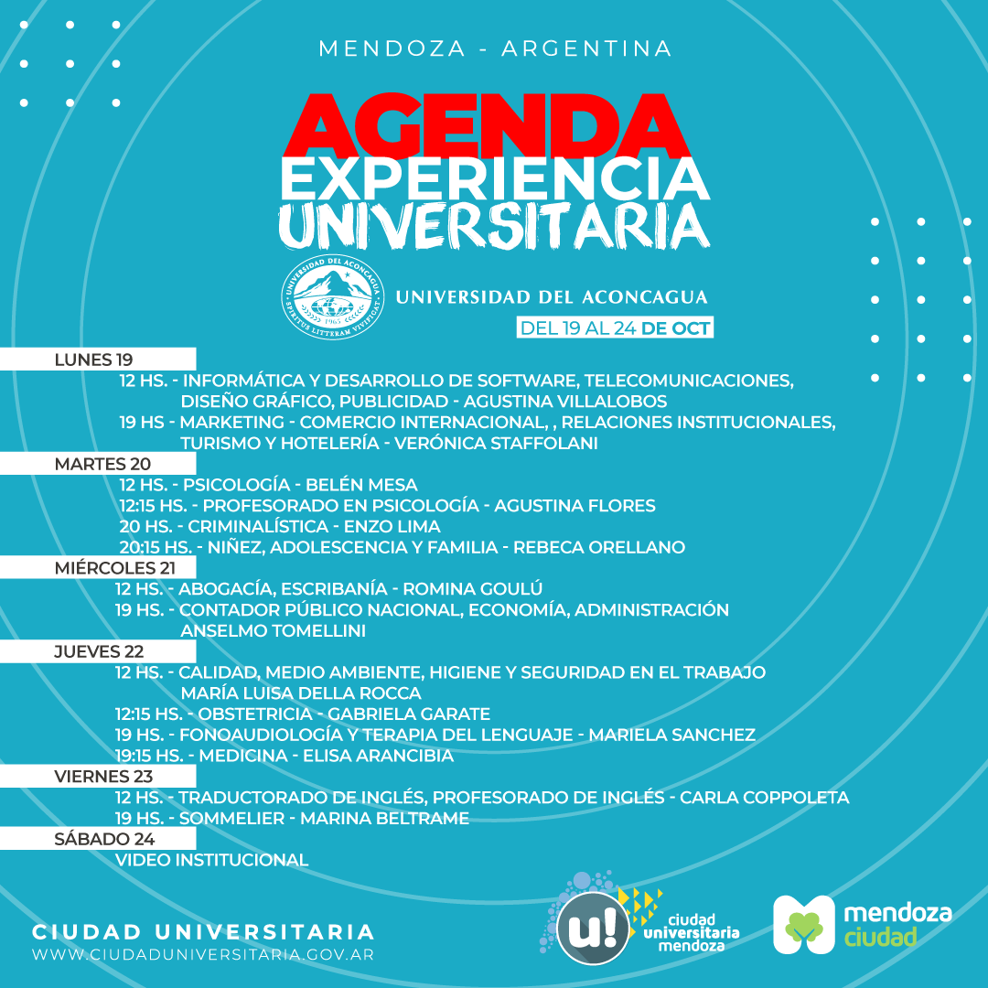 EXPO U agenda UDA 1