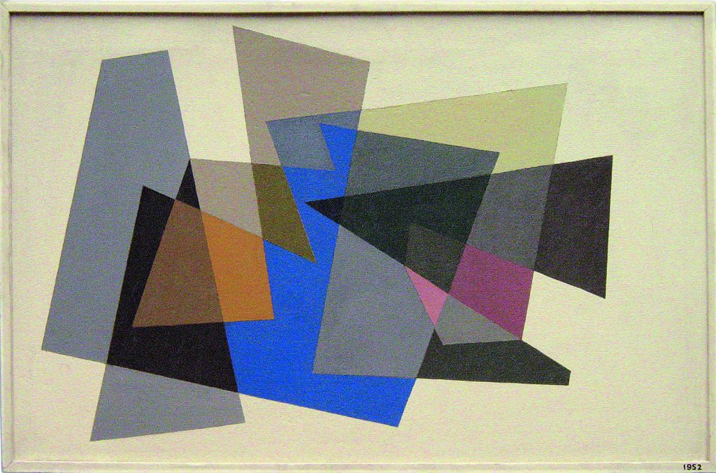 Geometría y Color 1952 Abdulio Giudici Colección Fundación del Interior