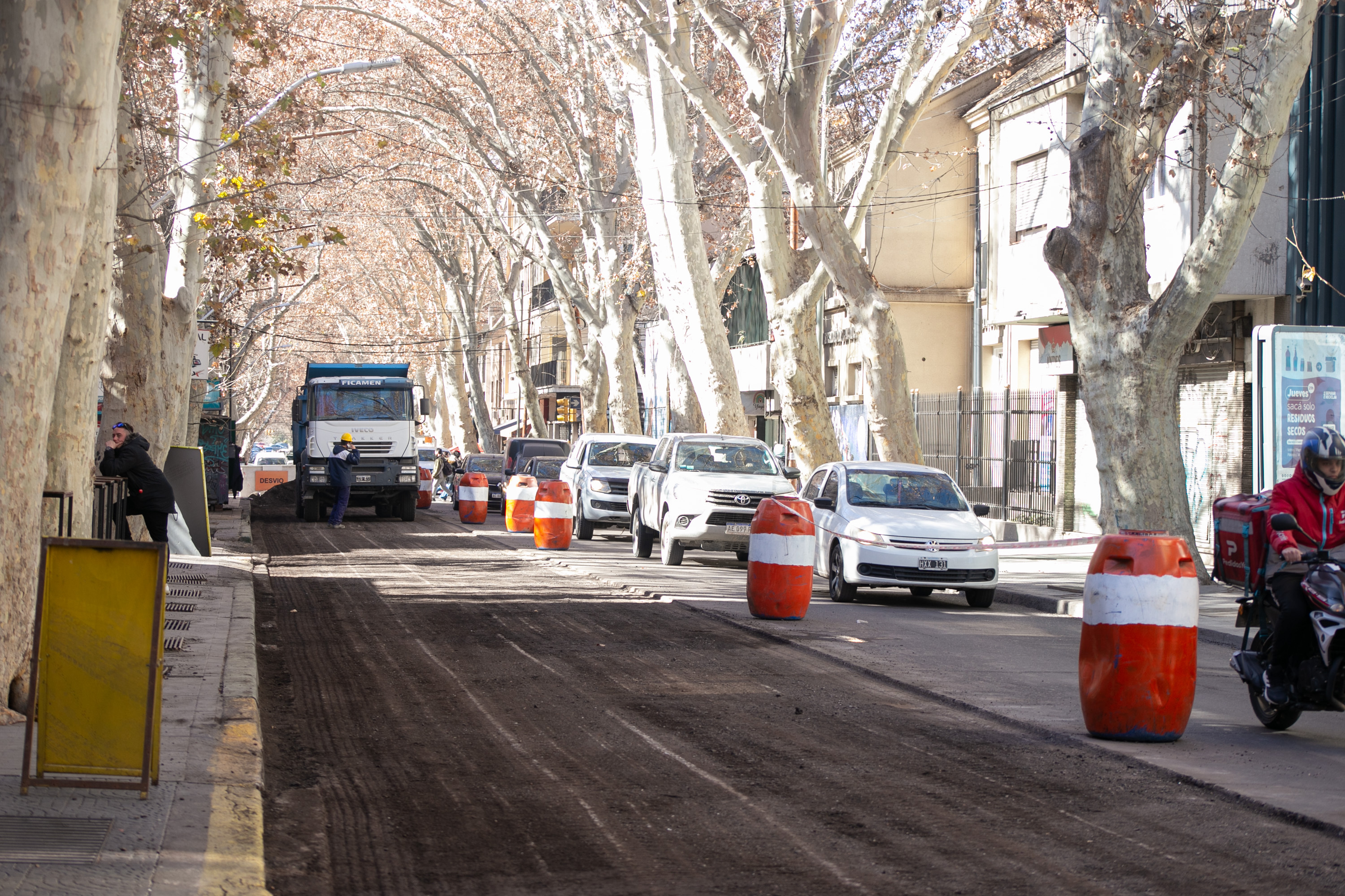 Obras Fresado calle Catamarca entre San Juan y F Moreno