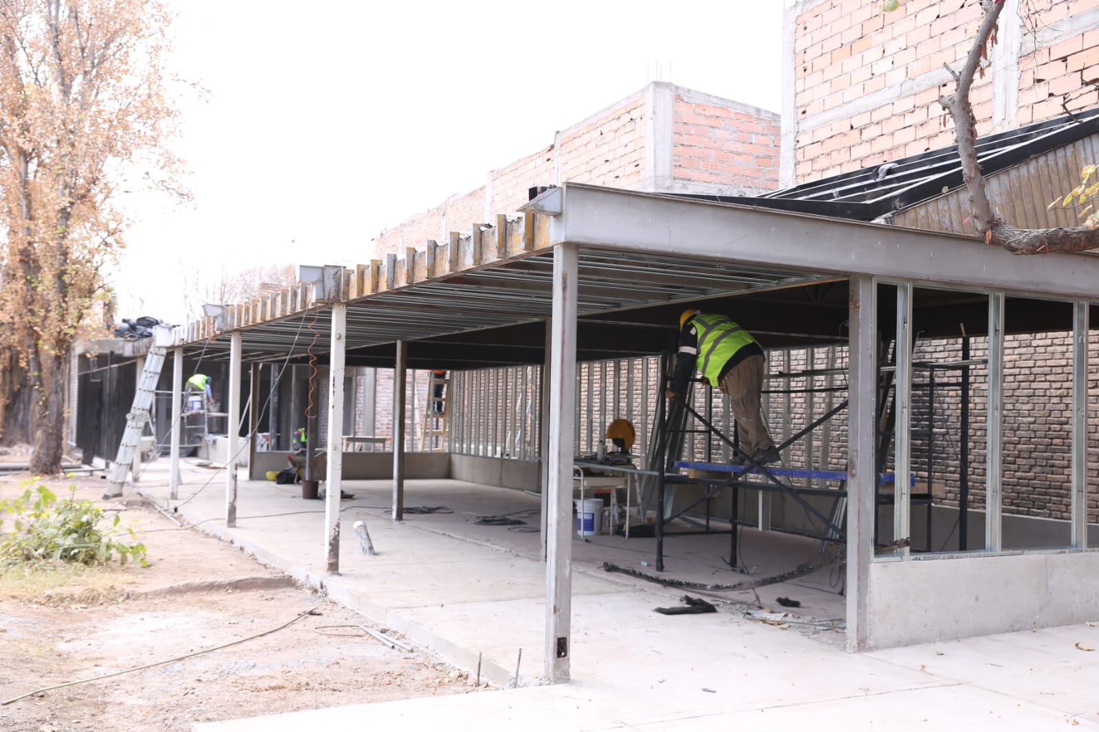 Portal Alameda recorrido de obras intendente Ciudad Mendoza arreglos