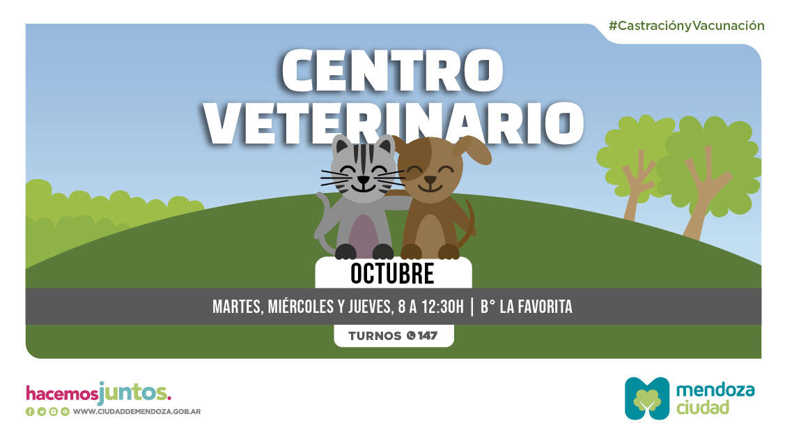 Salud Animal Ciudad Mendoza octubre Centro Veterinario