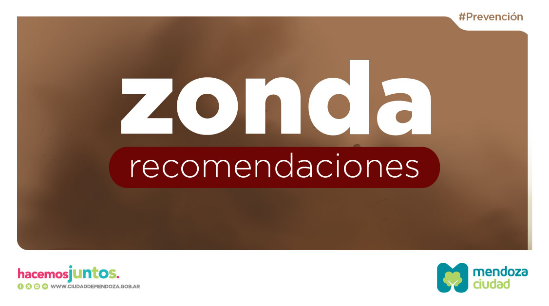 Recomendaciones zonda Ciudad Mendoza